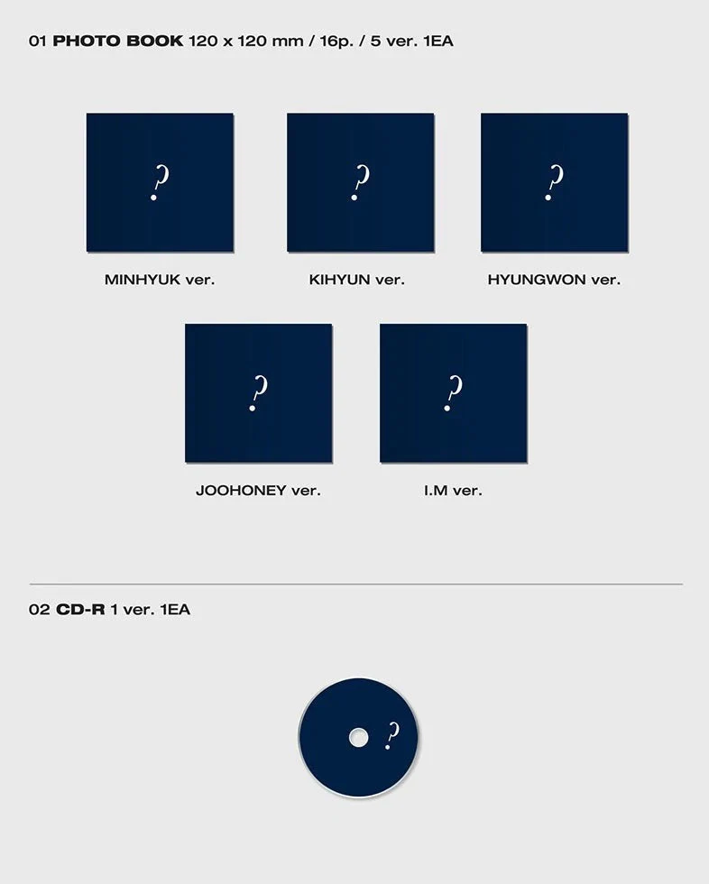 MONSTA X - 11th mini [SHAPE of LOVE] Jewel Ver.