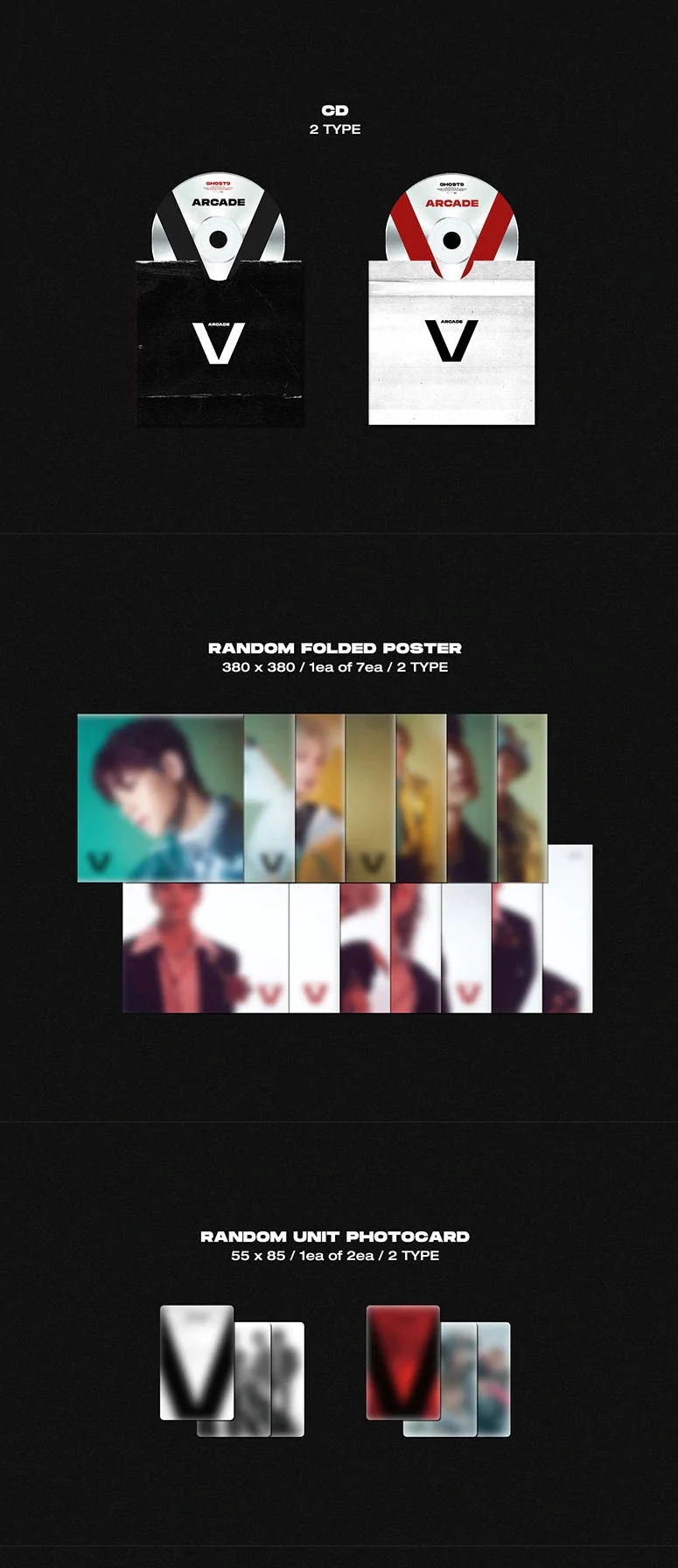 GHOST9 - ARCADE V (6TH MINI ALBUM)