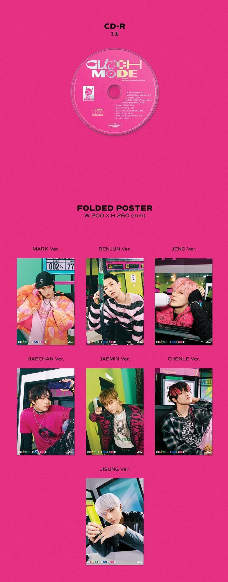 NCT DREAM - VOL.2 [GLITCH MODE] DIGIPACK