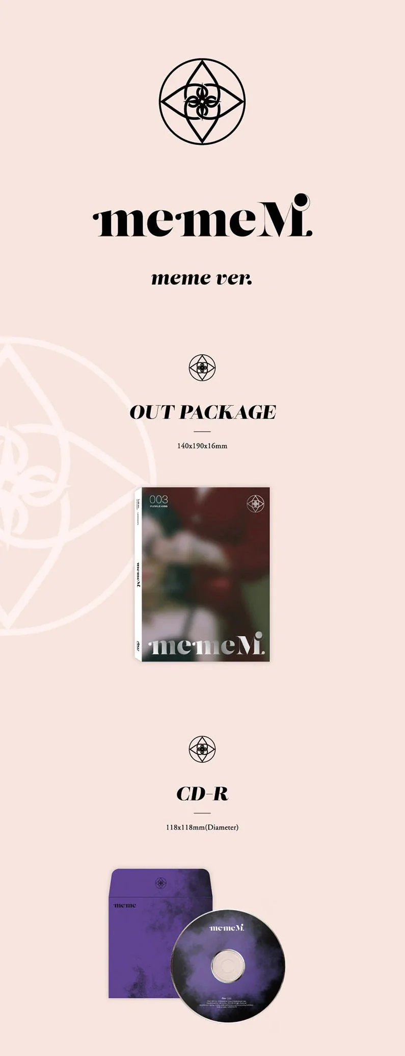 PURPLE KISS - memeM (3RD MINI ALBUM)