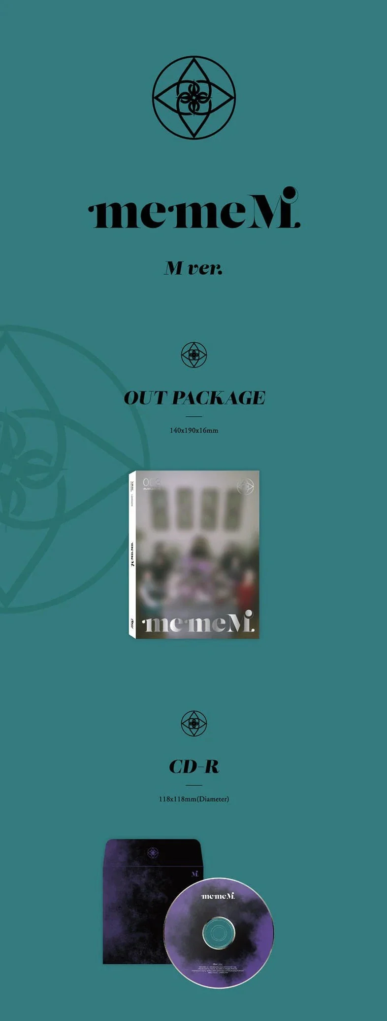 PURPLE KISS - memeM (3RD MINI ALBUM)