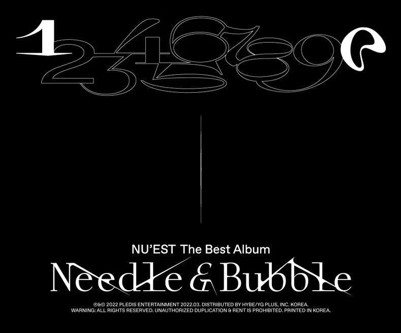NU'EST - The Best Album [Needle & Bubble]