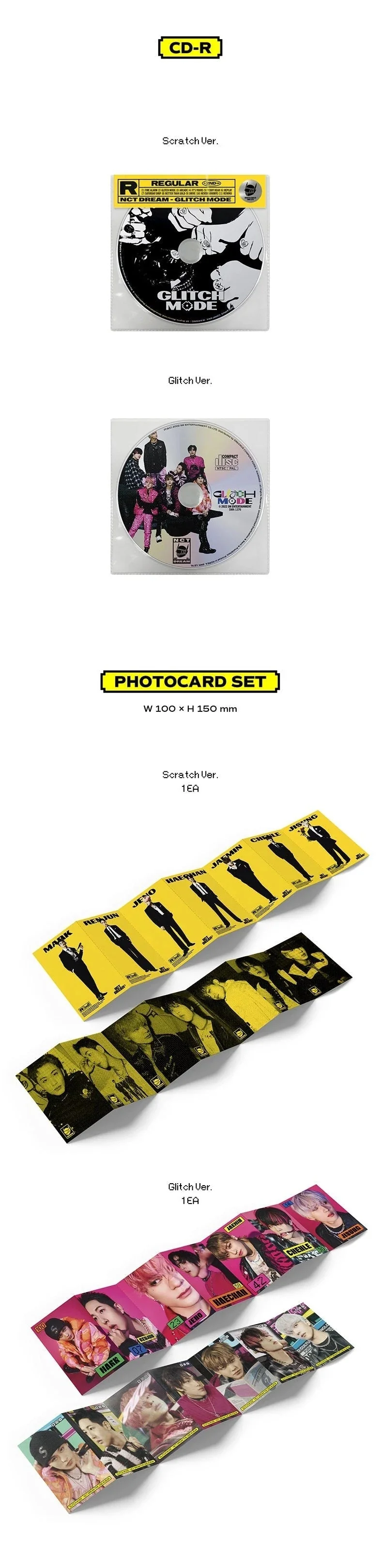 NCT DREAM - Vol.2 [Glitch Mode] Photobook Ver.