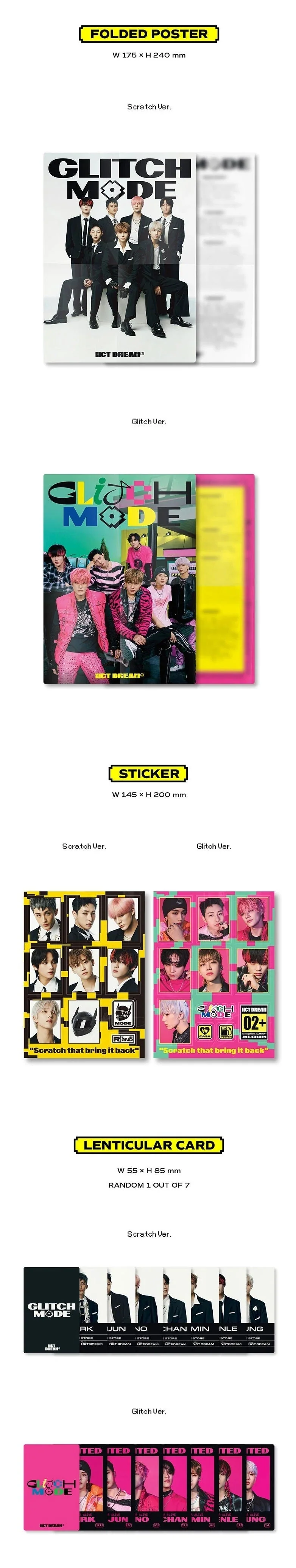 NCT DREAM - Vol.2 [Glitch Mode] Photobook Ver.