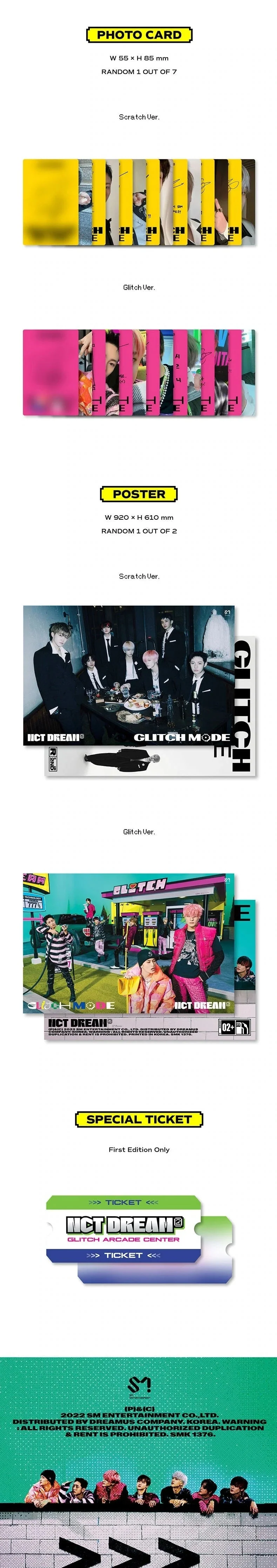 NCT DREAM - Vol.2 [Glitch Mode] Photobook Ver.