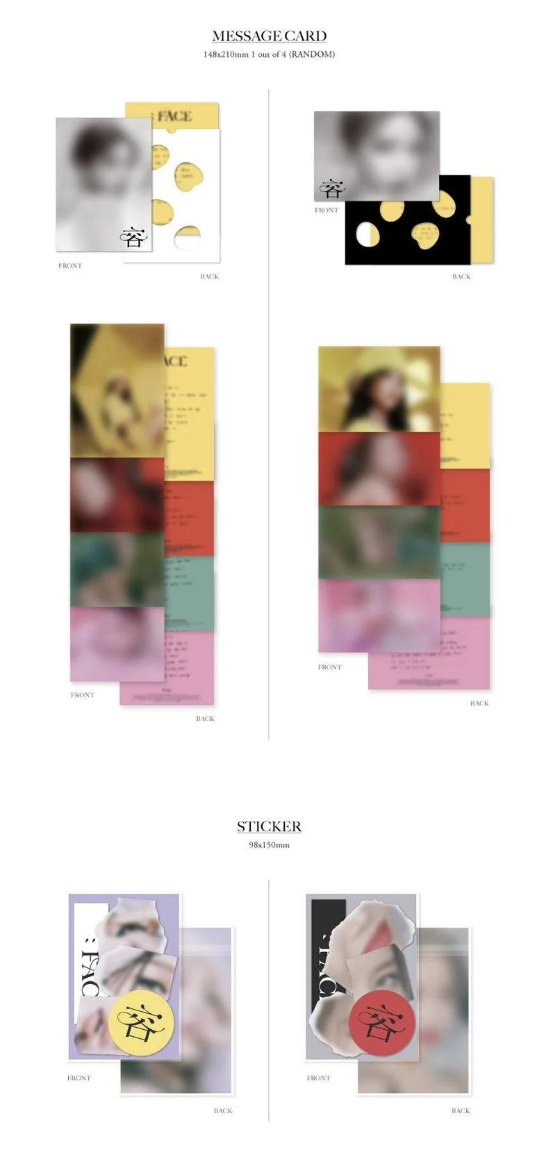 SOLAR - 1ST MINI ALBUM 容 FACE