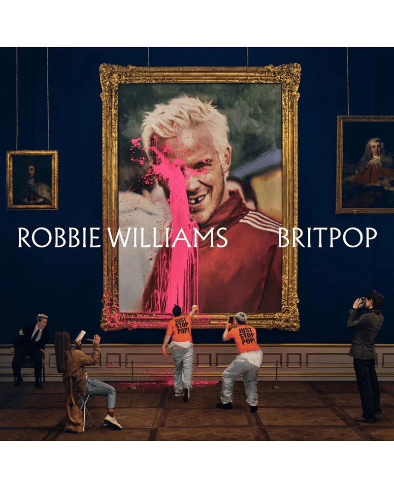 Robbie Williams - LP Blanco "Britpop"