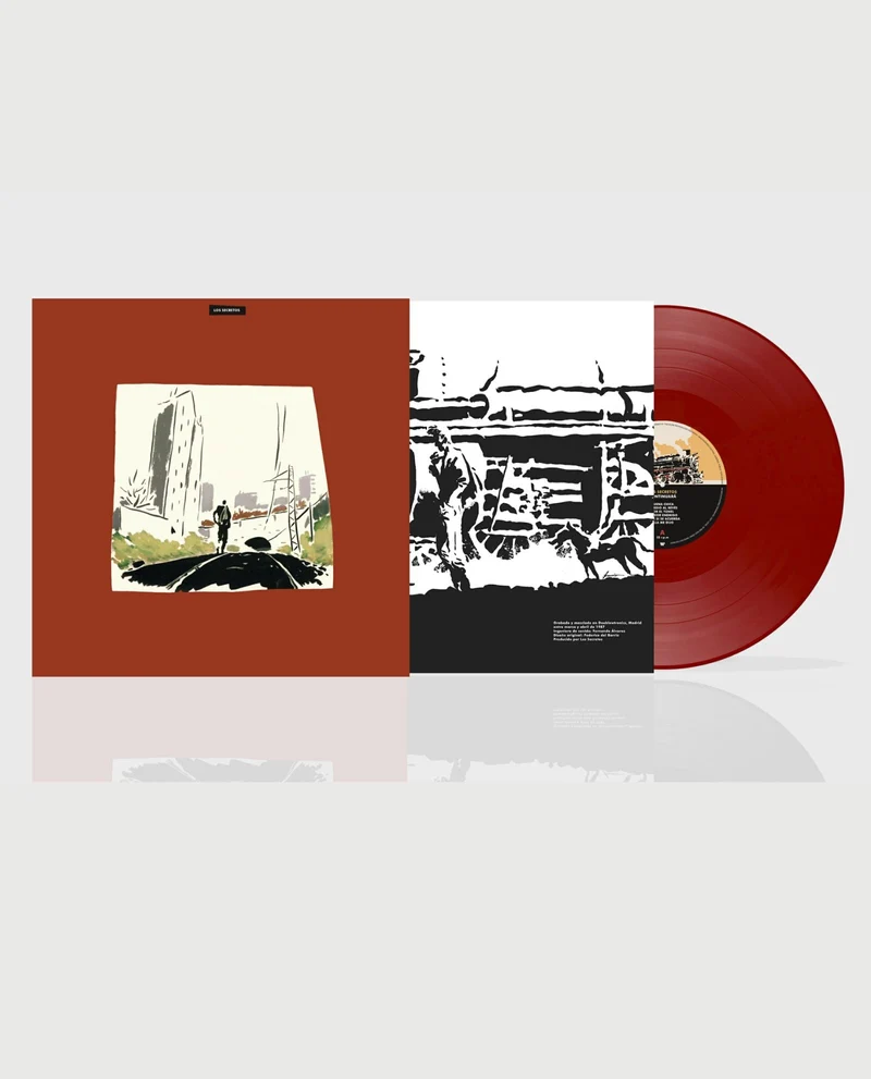 Los Secretos - LP Vinilo color rojo "Continuará"