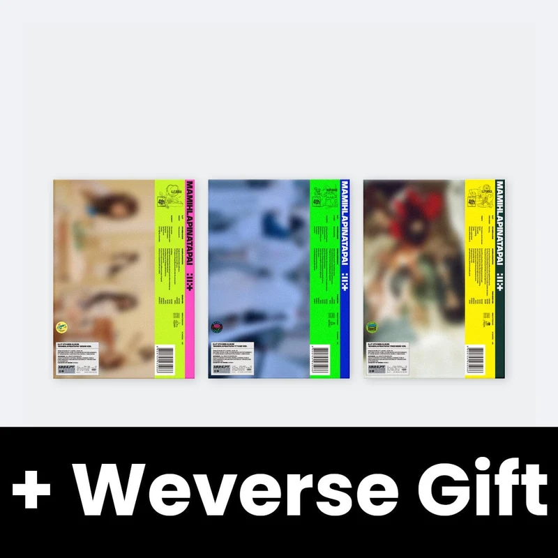ILLIT - MAMIHLAPINATAPAI SET + Weverse Gift