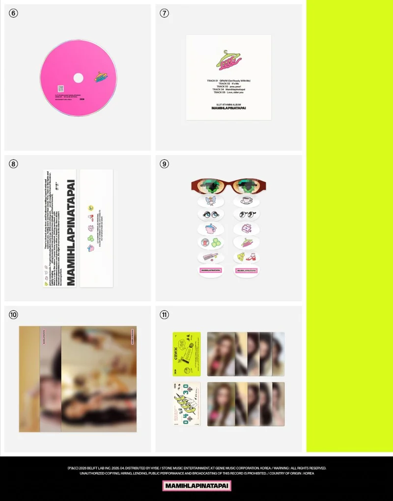 ILLIT - MAMIHLAPINATAPAI SET + Weverse Gift