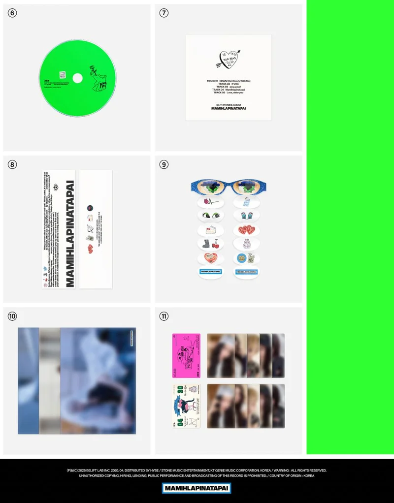 ILLIT - MAMIHLAPINATAPAI SET + Weverse Gift