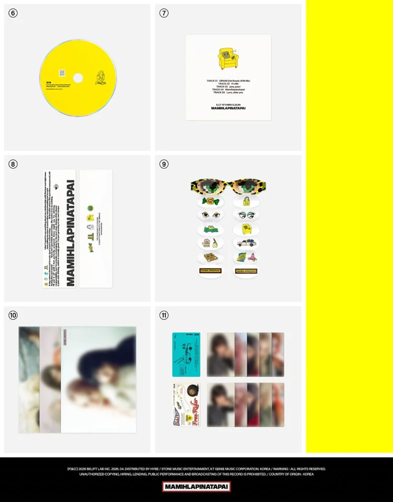 ILLIT - MAMIHLAPINATAPAI SET + Weverse Gift
