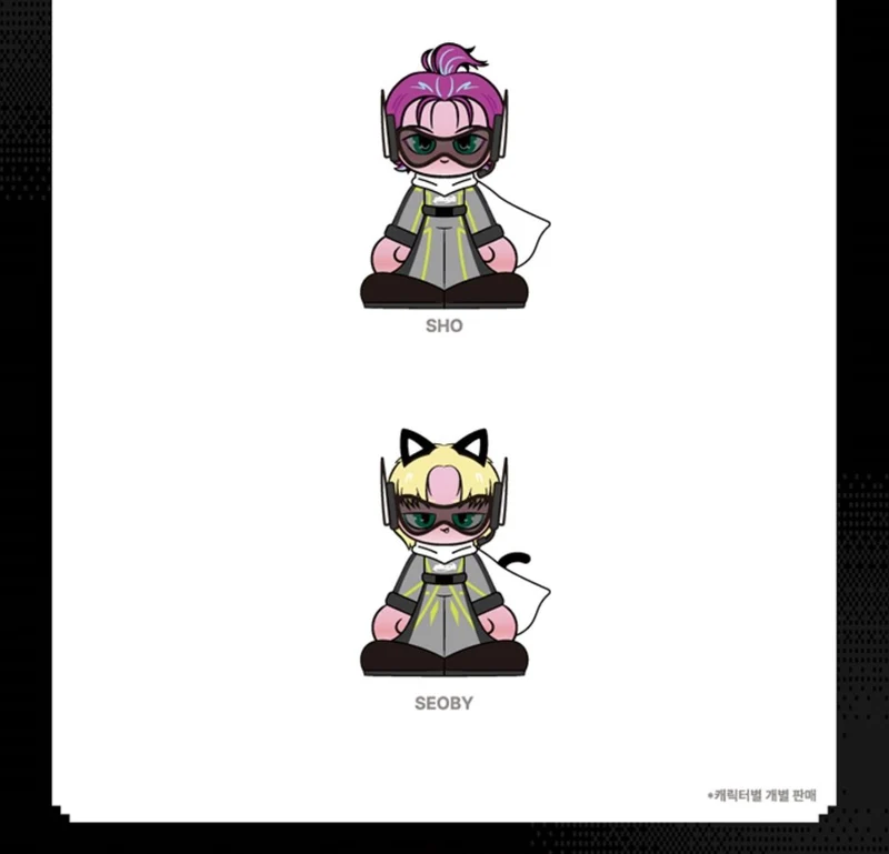 P1HARMONY - OFFICIAL CHARACTER DOLL (HERO VER.)