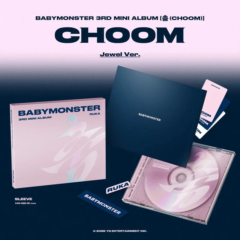 BABYMONSTER - CHOOM SET + (JEWEL VER.) SET + EARLY-BIRD Weverse Gift