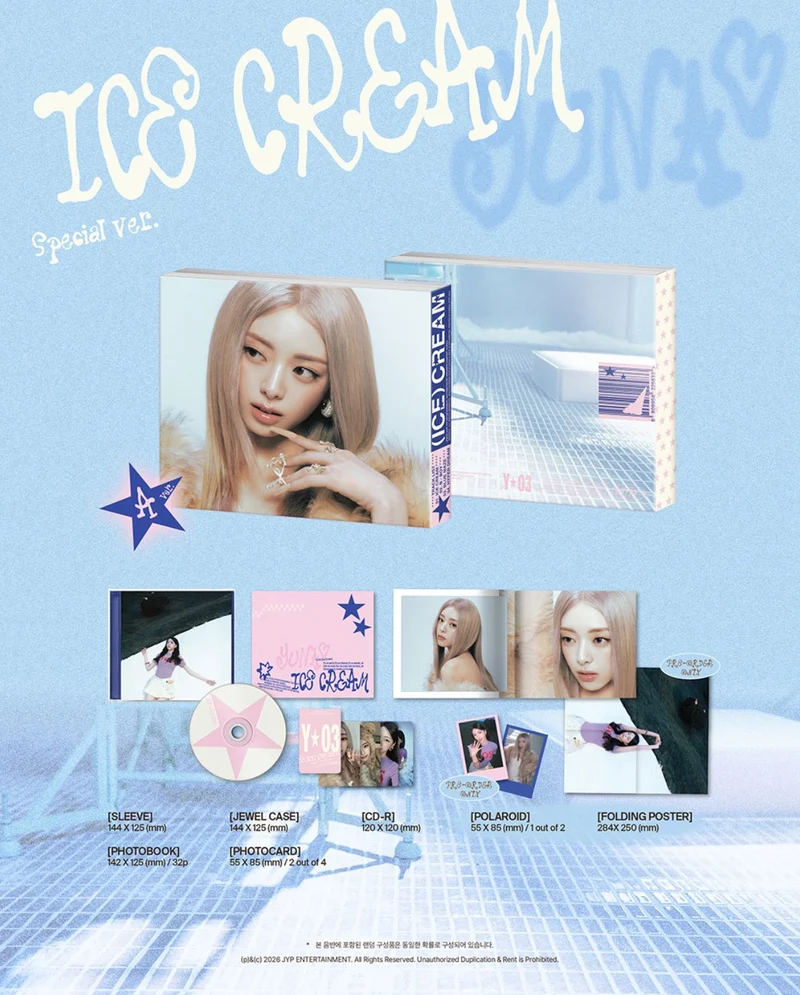 YUNA (ITZY) - ICE CREAM (SPECIAL VER.)