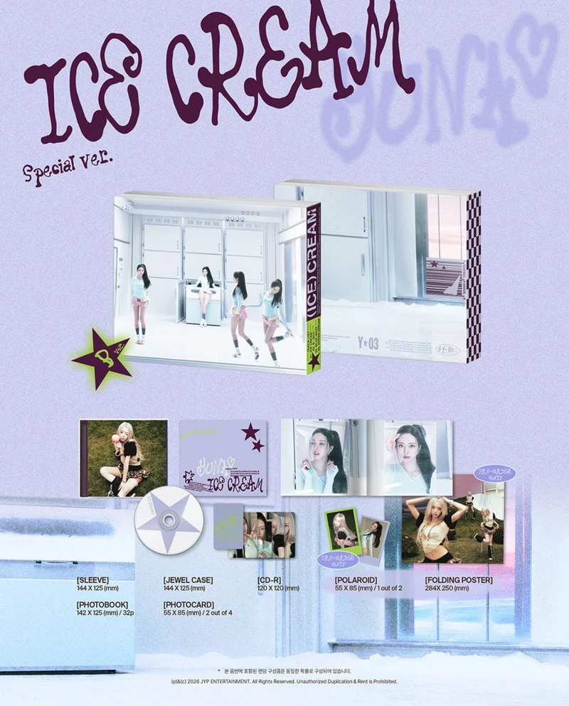 YUNA (ITZY) - ICE CREAM (SPECIAL VER.)