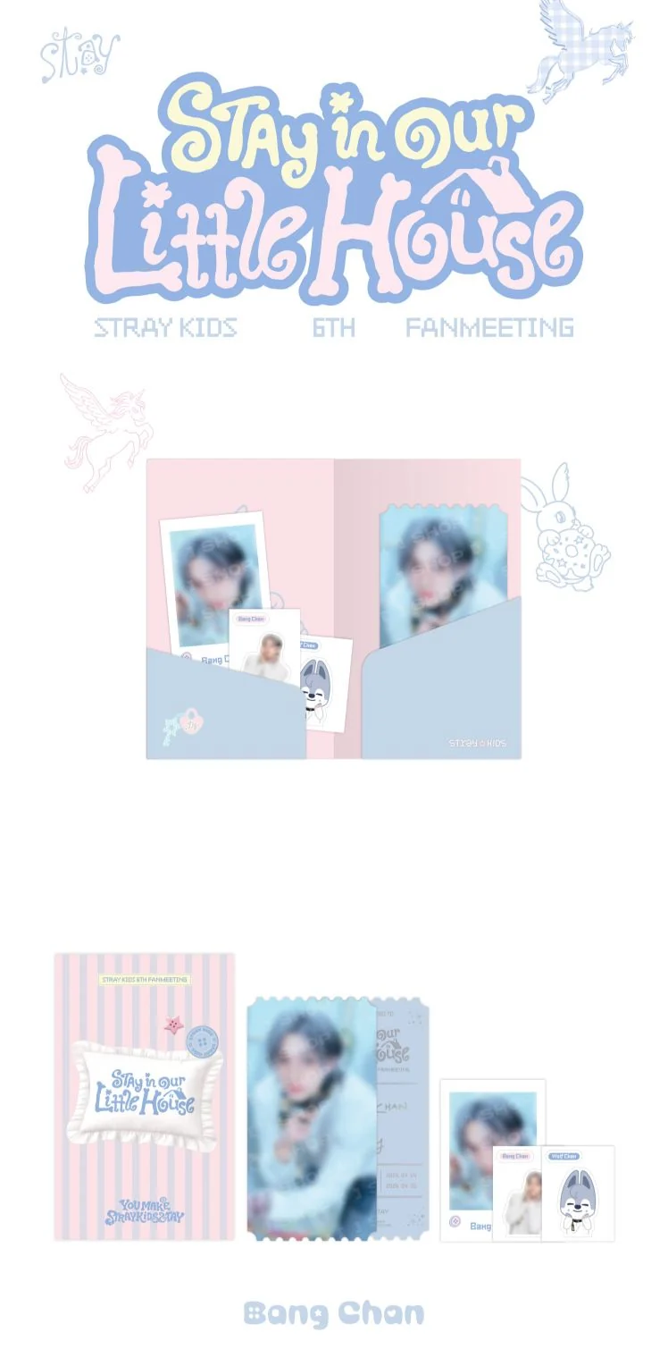 STRAY KIDS - 6TH FANMEETING 'STAY IN OUR LITTLE HOUSE' OFFICIAL MD
