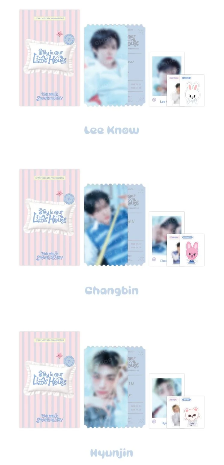 STRAY KIDS - 6TH FANMEETING 'STAY IN OUR LITTLE HOUSE' OFFICIAL MD