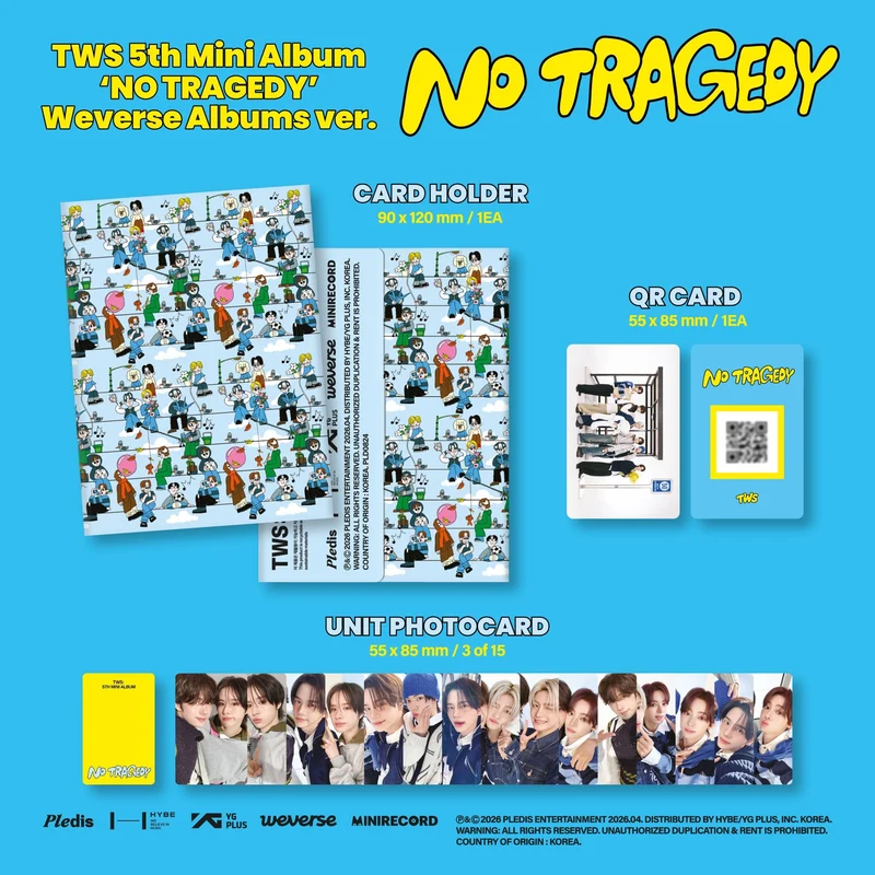 TWS - NO TRAGEDY (WEVERSE ALBUMS VER.)