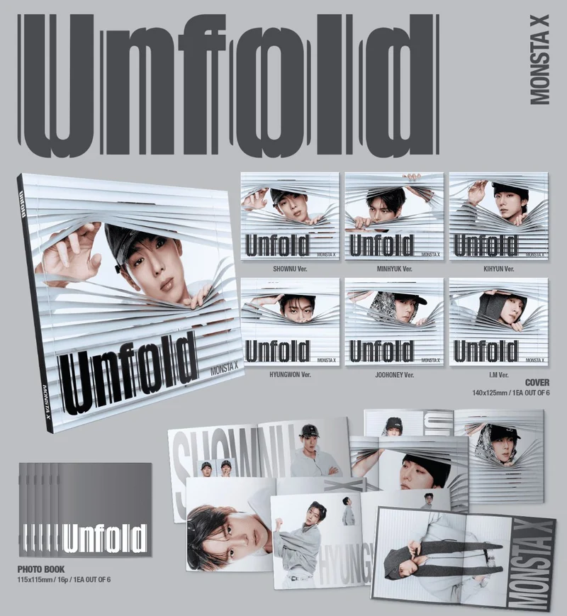 MONSTA X - UNFOLD (DIGIPACK VER.)