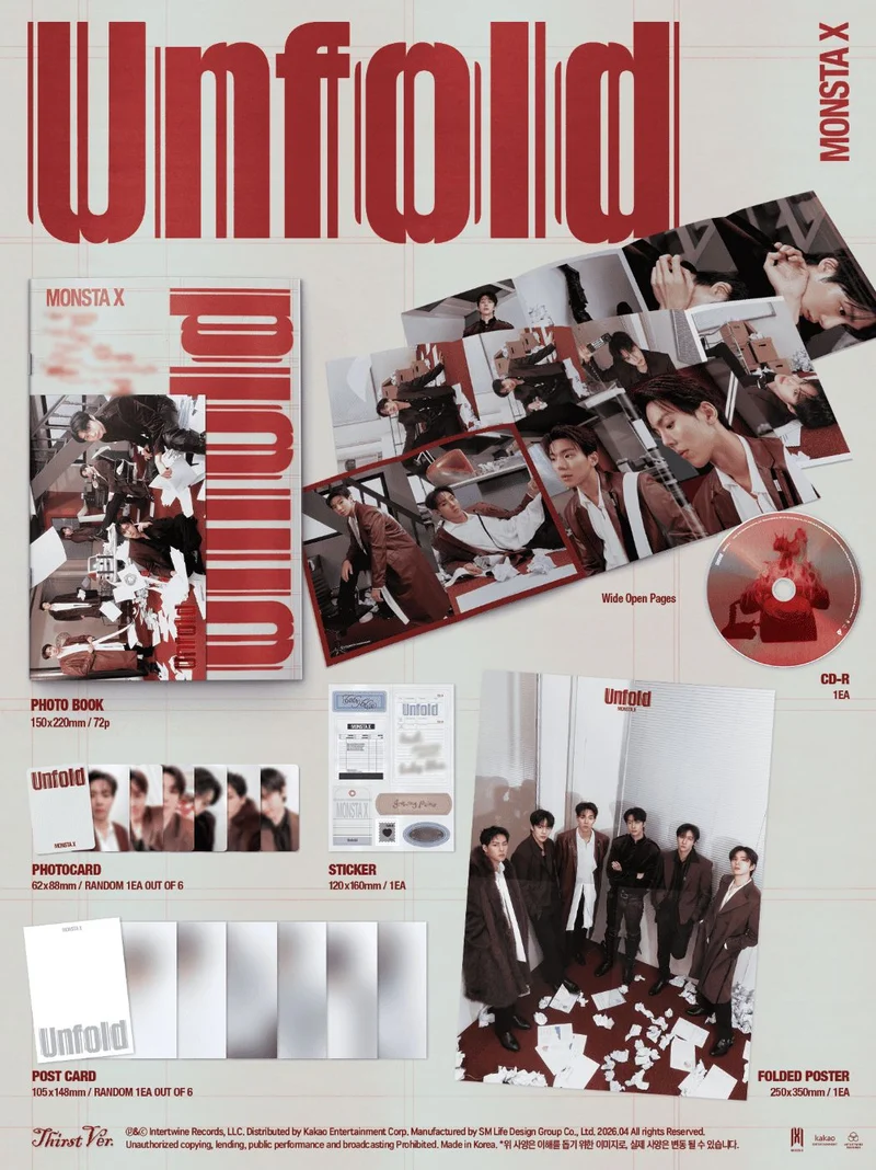 MONSTA X - UNFOLD