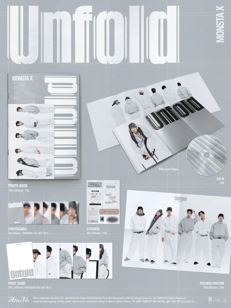 MONSTA X - UNFOLD