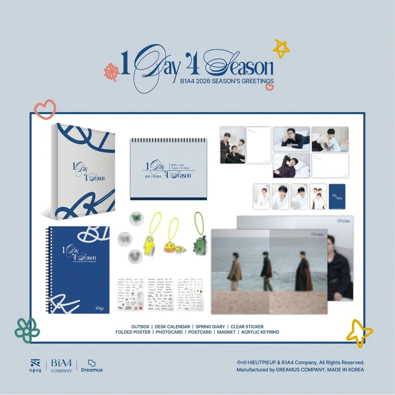 B1A4 - 2026 SEASON'S GREETINGS (1 DAY 4 SEASON)