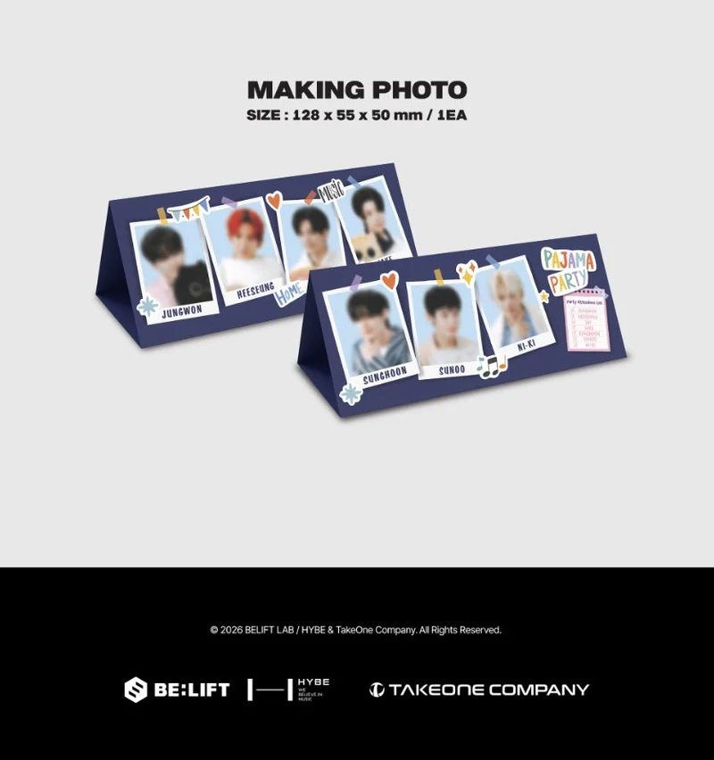 ENHYPEN - WORLD COUPON CARD COLLECTION (PAJAMA PARTY VER.)