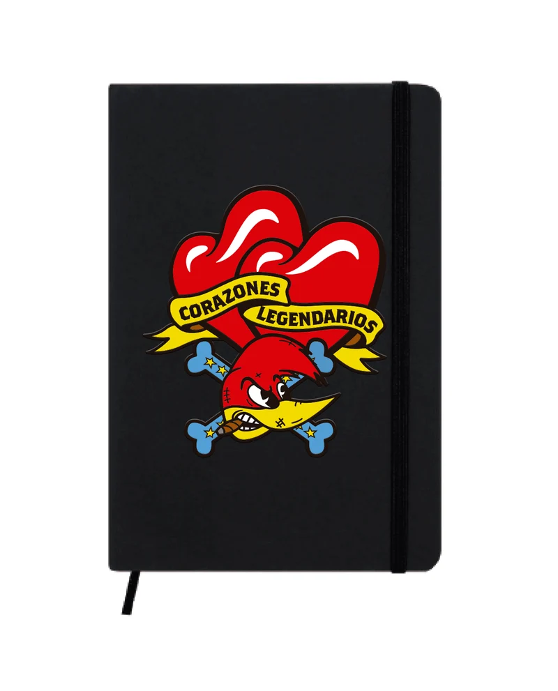 Loquillo - Libreta A5 "Corazones Legendarios"