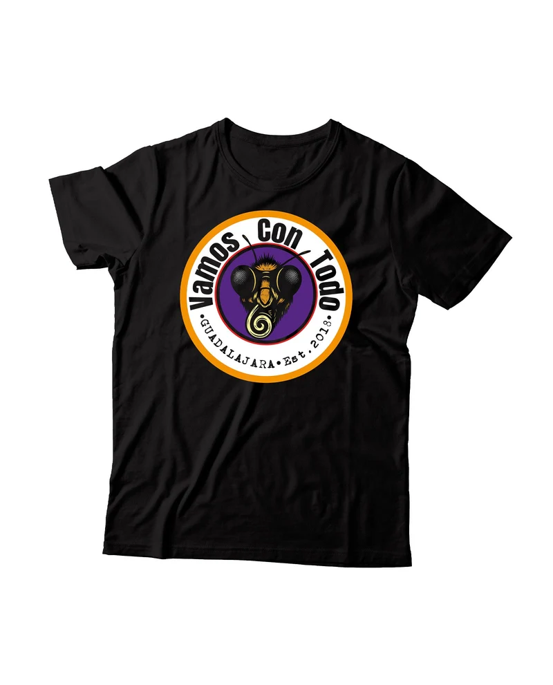 Vamos con Todo - Camiseta "Vamos con Todo" Negra