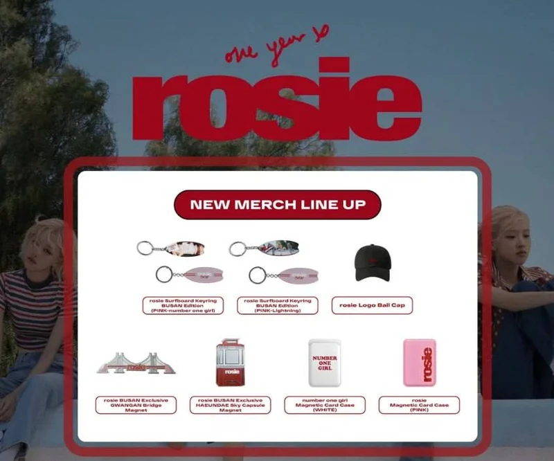 [BLACKPINK] Rose : Rosie : Encore Pop Up Merchandise