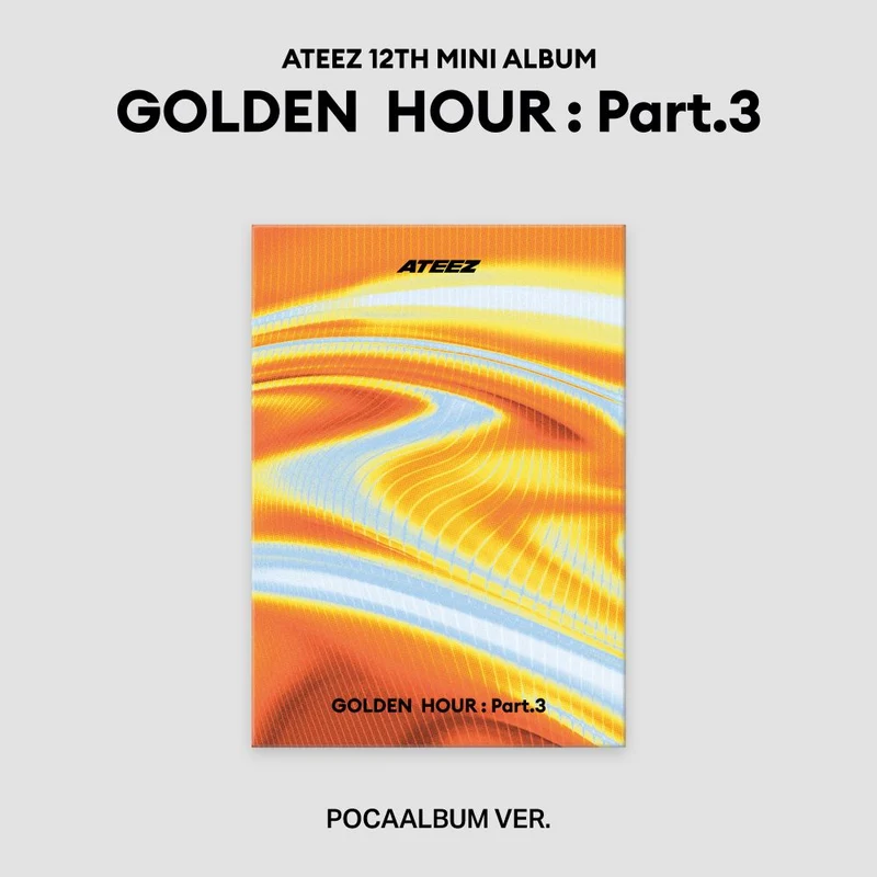 ATEEZ - GOLDEN HOUR : Part.3 (POCAALBUM ver.) (Discounted Sealed Album)