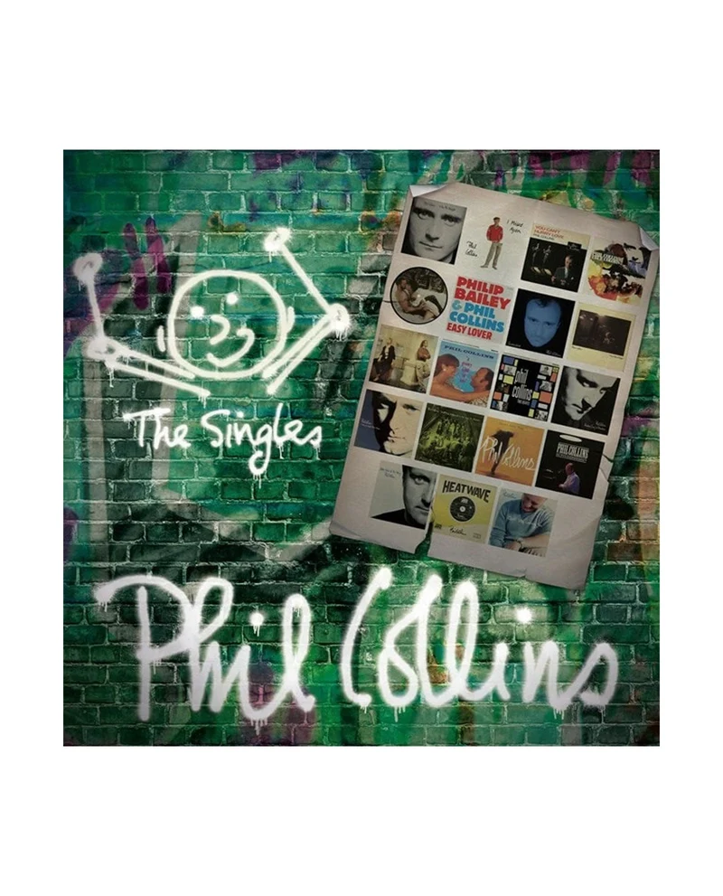 Phil Collins - 2LP Vinilo Color Magenta y Verde "The Singles" Edición Limitada