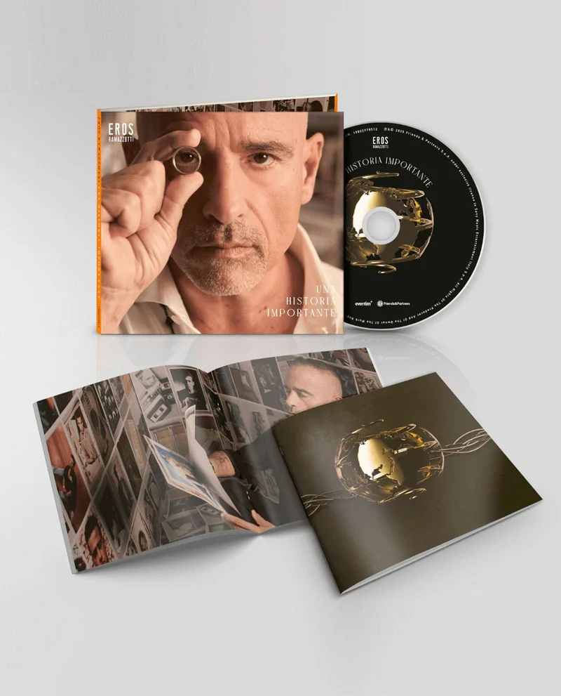 Eros Ramazzotti - CD Deluxe "Una Historia Importante"