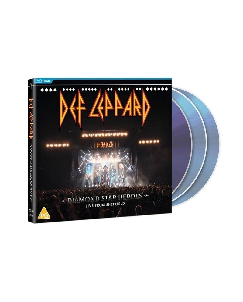 Def Leppard - 2CD + BR "Diamond Star Heroes Live From Sheffield"