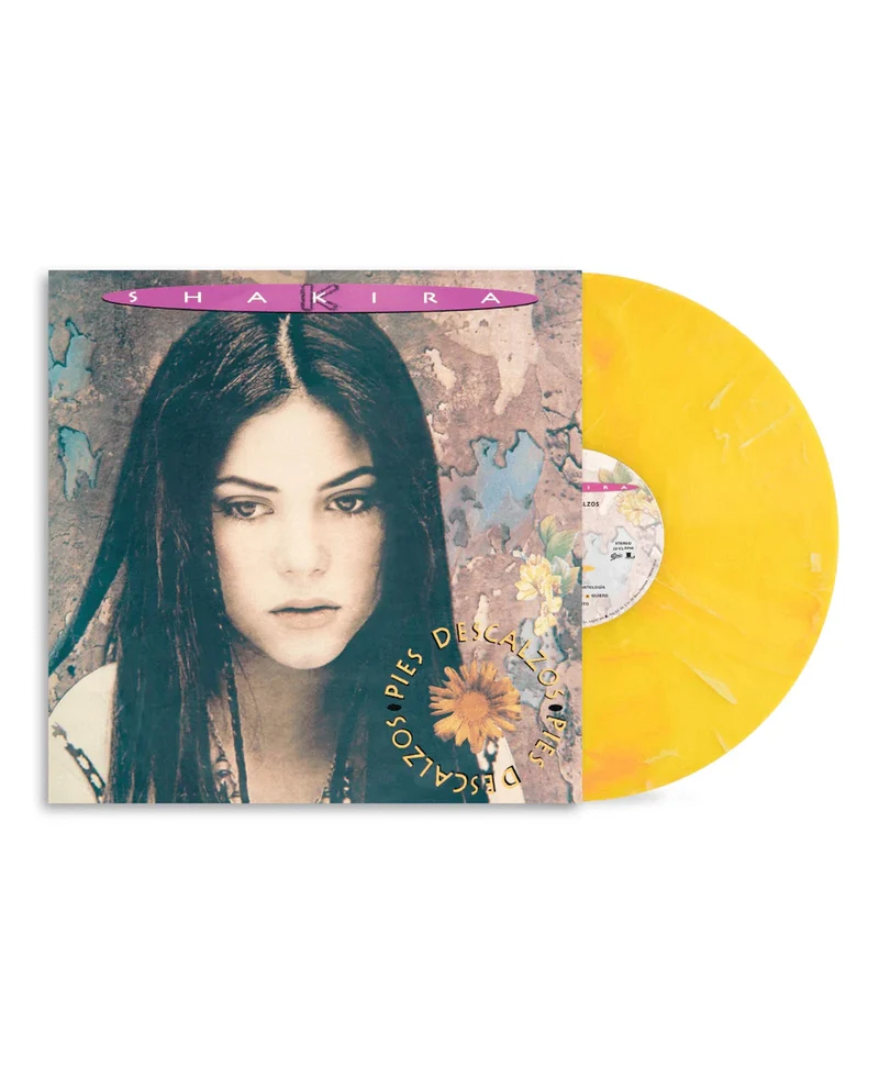 Shakira - LP Vinilo Amarillo "Pies descalzos"