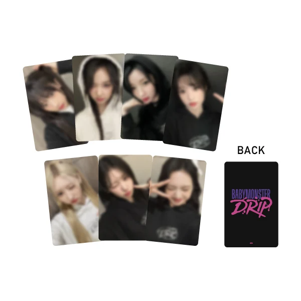 [BABYMONSTER] Drip : Japan : Random Trading Card