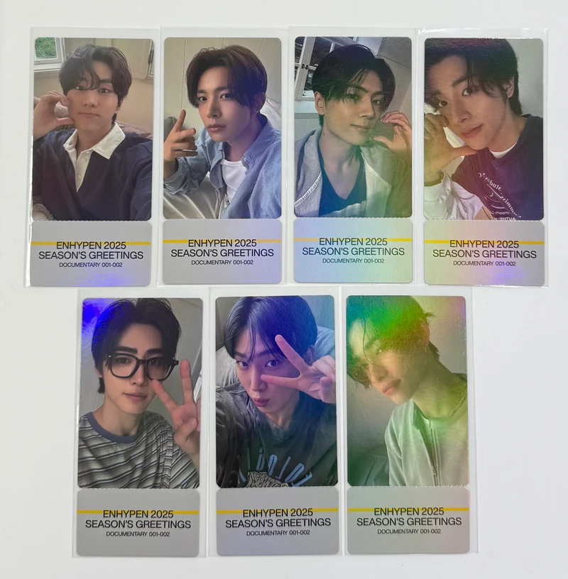 [ENHYPEN] 2025 Season's Greetings : POB Photocard Ticket